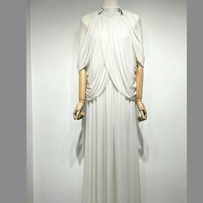 Slim-Fit Long Dress for Women