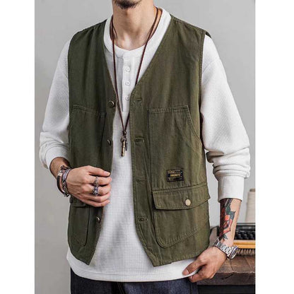Work uniform jacket and vest