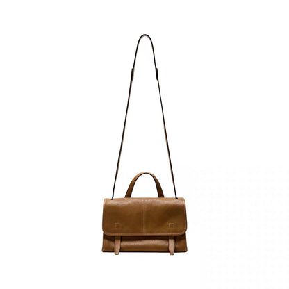 Vintage Genuine Leather Crossbody Bag