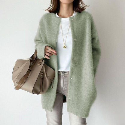 Womens Soft Knit Cardigan Jacket