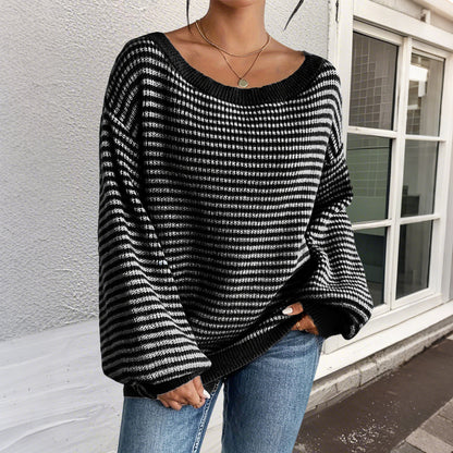 Womens OffShoulder Knit Sweater