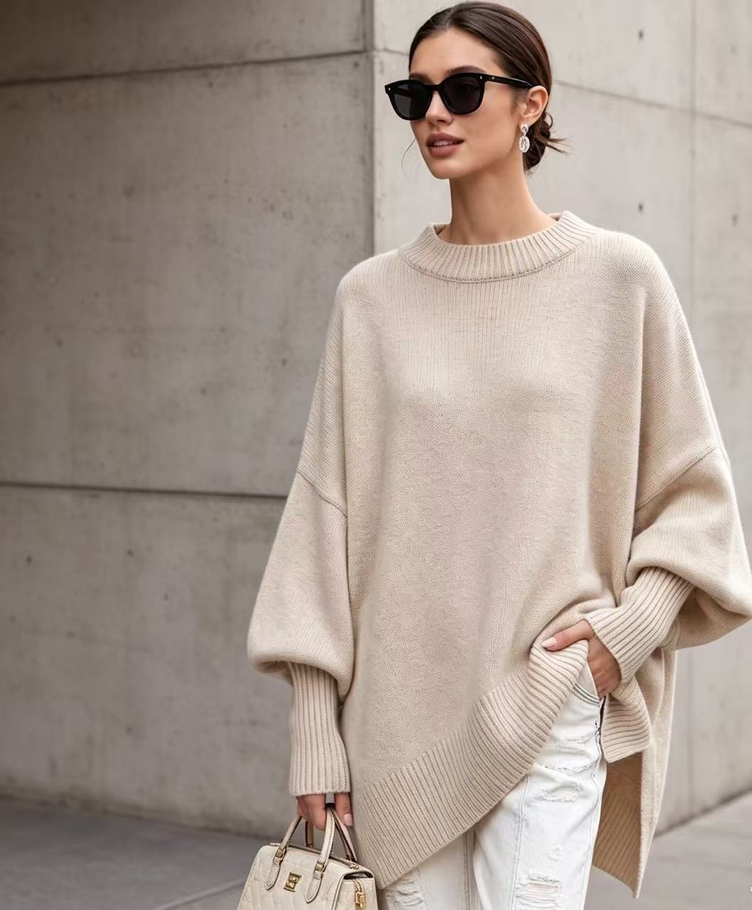 Wool Knit Sweater
