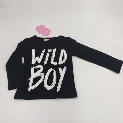 Lange of korte mouwen T-shirt en broek babyjongens 2-delige set