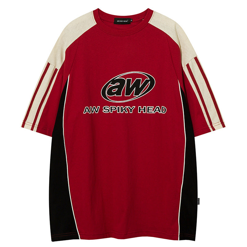 Short Sleeve T-Shirt Loose Fit Base Layer for Summer Trend