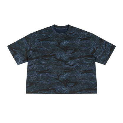 Men's Pure Cotton Camouflage Print Round Neck Short Sleeve Loose T-Shirt