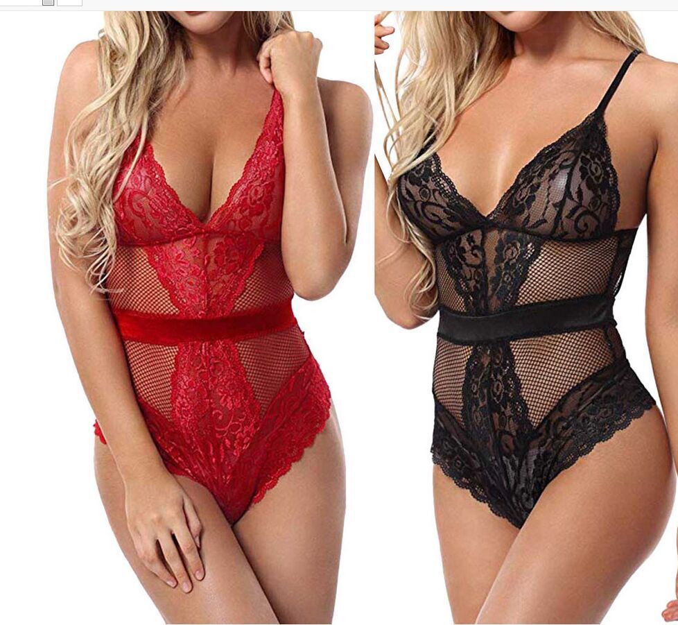 Cross-border supply European and American Foreign trade new sexy lingerie sexy cutout women's one-piece underwear factory wholesale