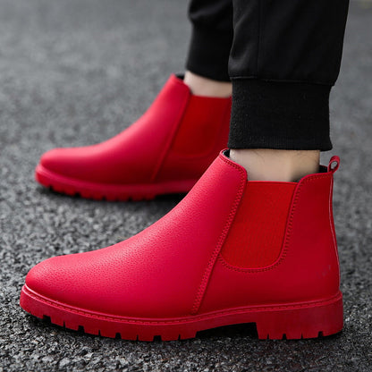 PU Heren Chelsea Laarzen