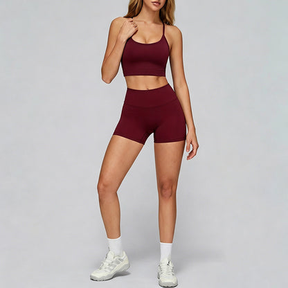 Womens Seamless Yoga Sports Set