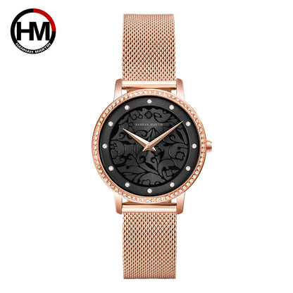 First Layer Cowhide Leather Strap Watch