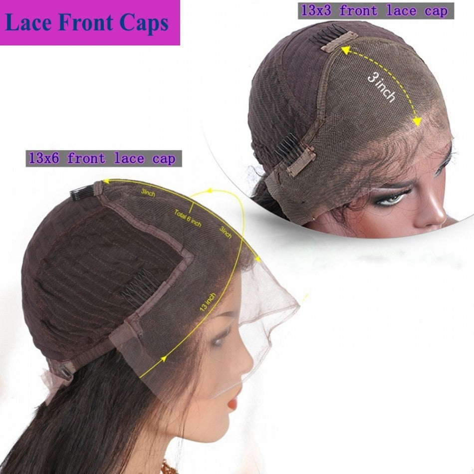 Synthetic  golden lace wig