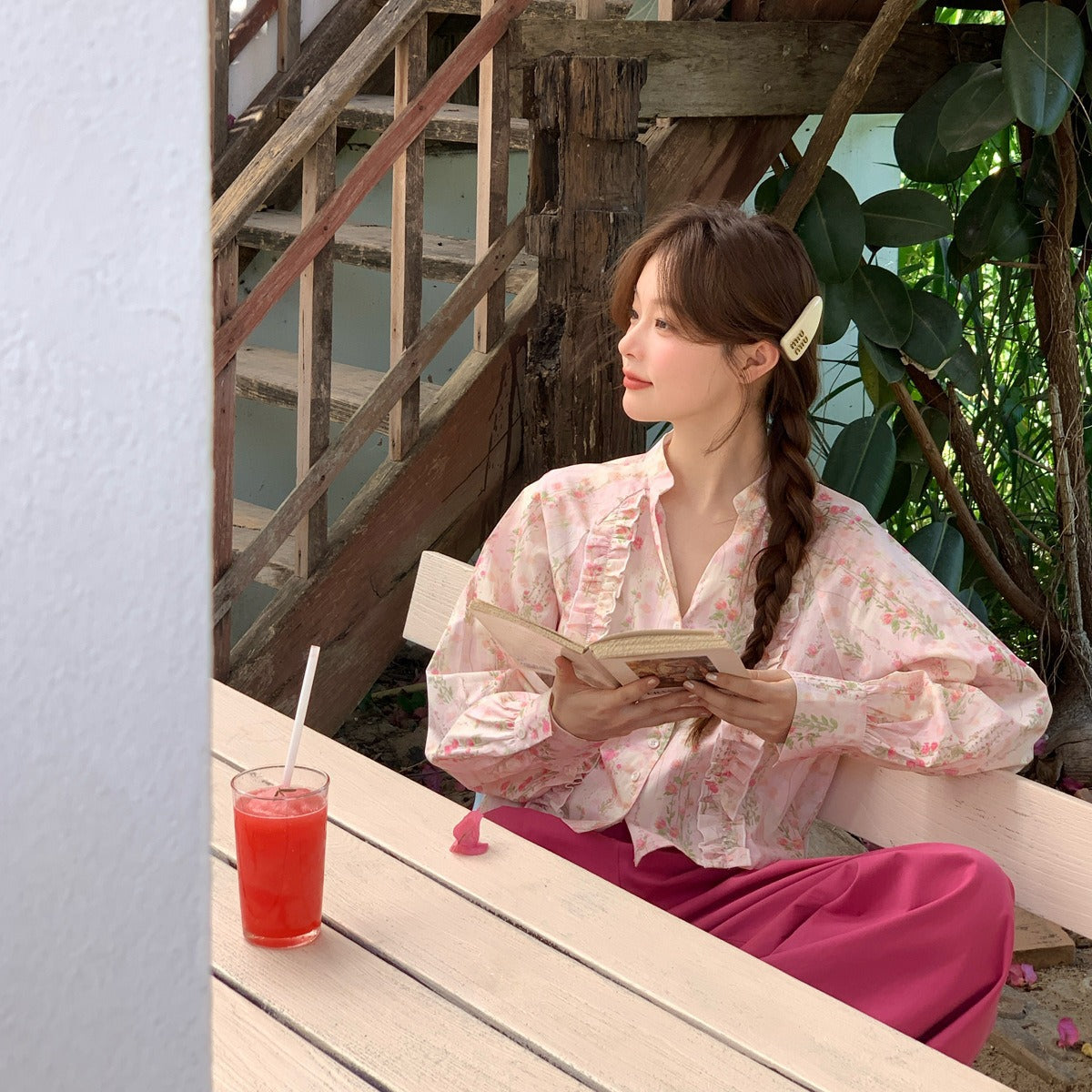 New floral shirt for women