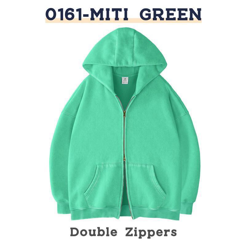 Oversized Fleece-Lined Hooded Sweatshirt