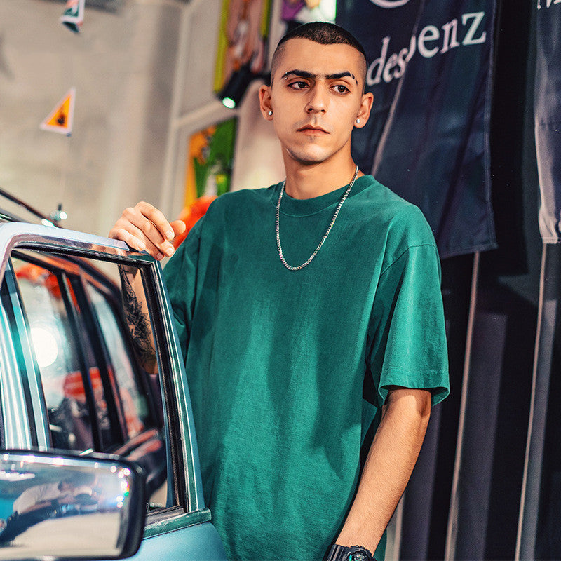 Washed Heren Oversized T-shirt