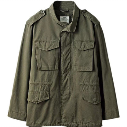 Men's casual stand-up collar outdoor jacket