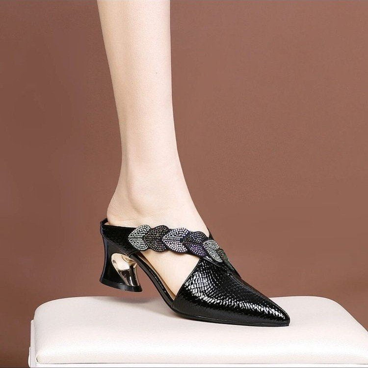 Women's Rhinestone Sandals