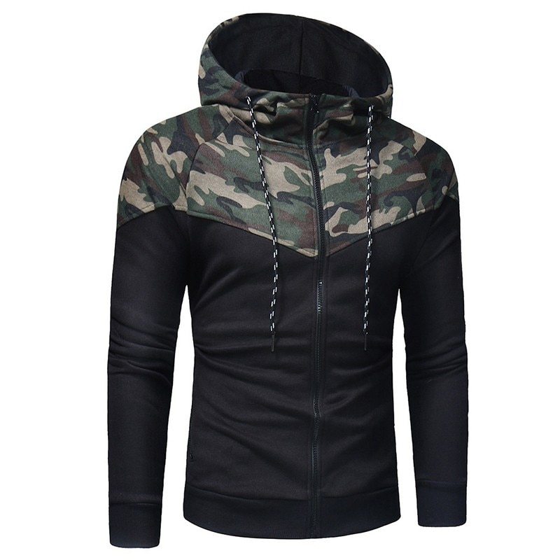 Amerikaanse Camouflage Heren Sweatvest Of Tracksuit