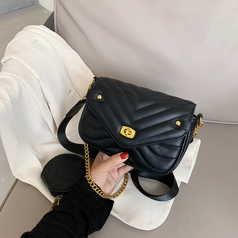 Kleine populaire High-end Sense Chain Crossbody Tas