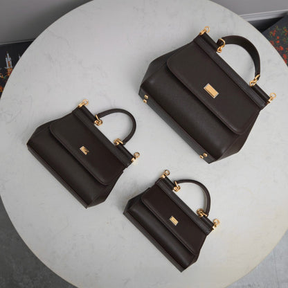 First-layer cowhide crossbody bag for women