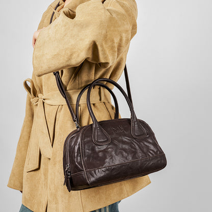 Genuine Leather Crossbody Shoulder Bag