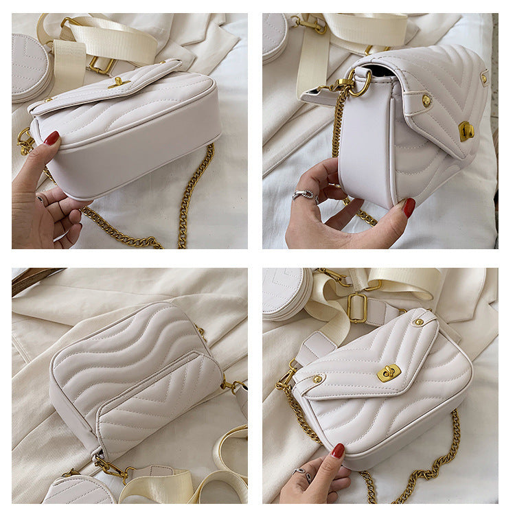 Kleine populaire High-end Sense Chain Crossbody Tas