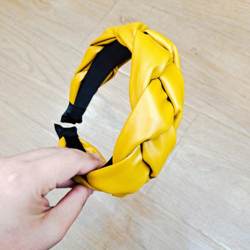 Imitatie leren vlecht hoofdband