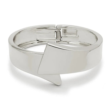 Dames statement armband  van legering met ruwe opening