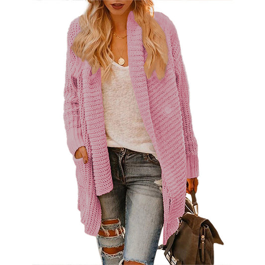 Cardigan met onregelmatige revers