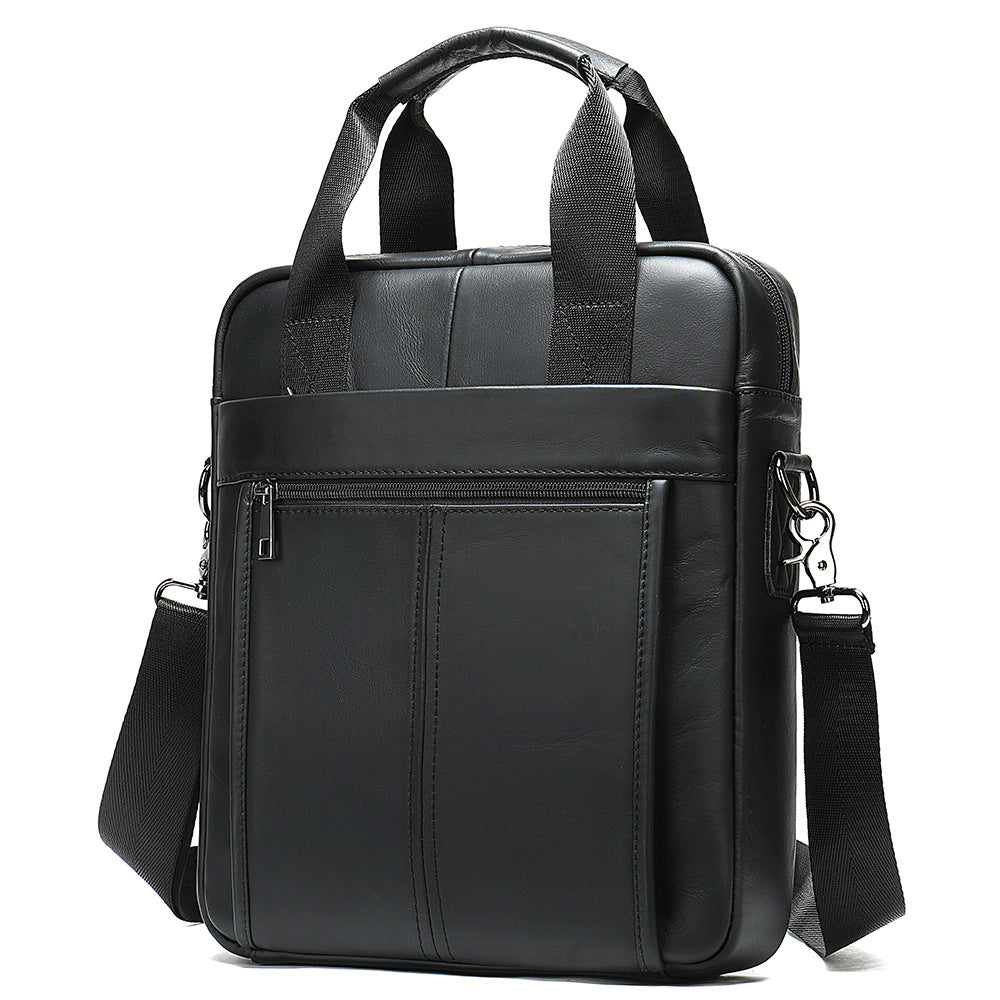 Genuine Cowhide Mens Business Briefcase