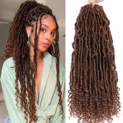 Synthetic fiber wig