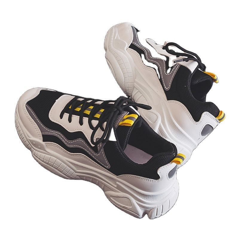 Ademende mesh reflecterende unisex sneakers