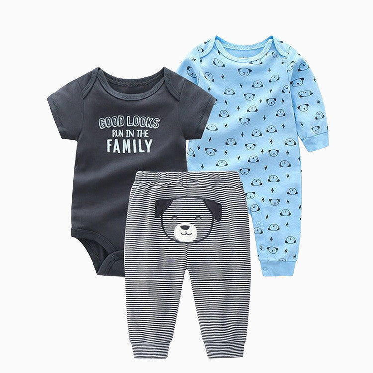 Driedelig unisex baby pak