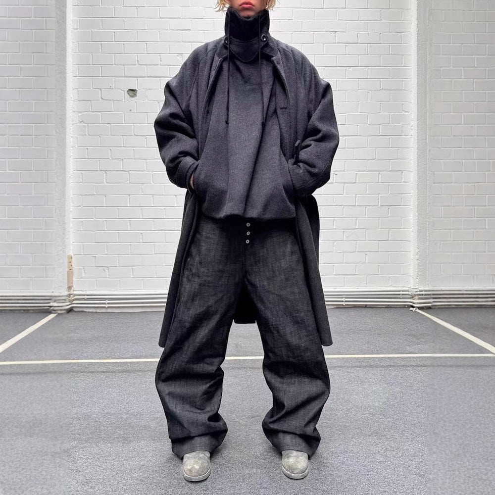 Baggy Raw Denim Jeans