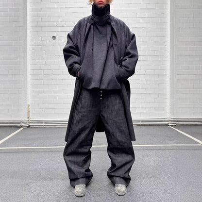 Baggy Raw Denim Jeans