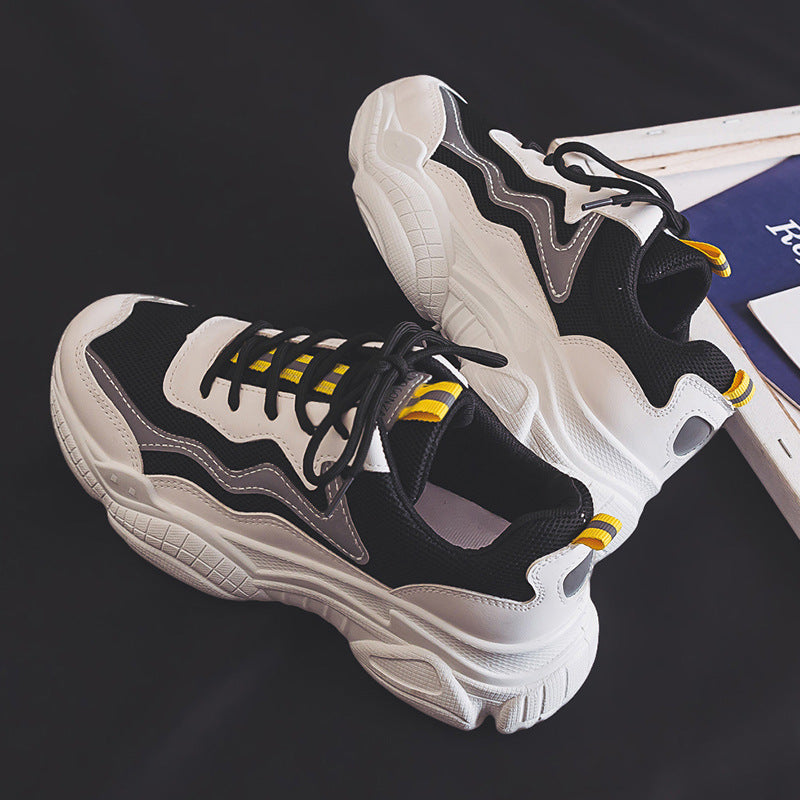 Ademende mesh reflecterende unisex sneakers