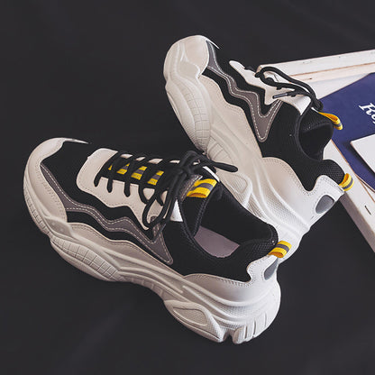 Ademende mesh reflecterende unisex sneakers