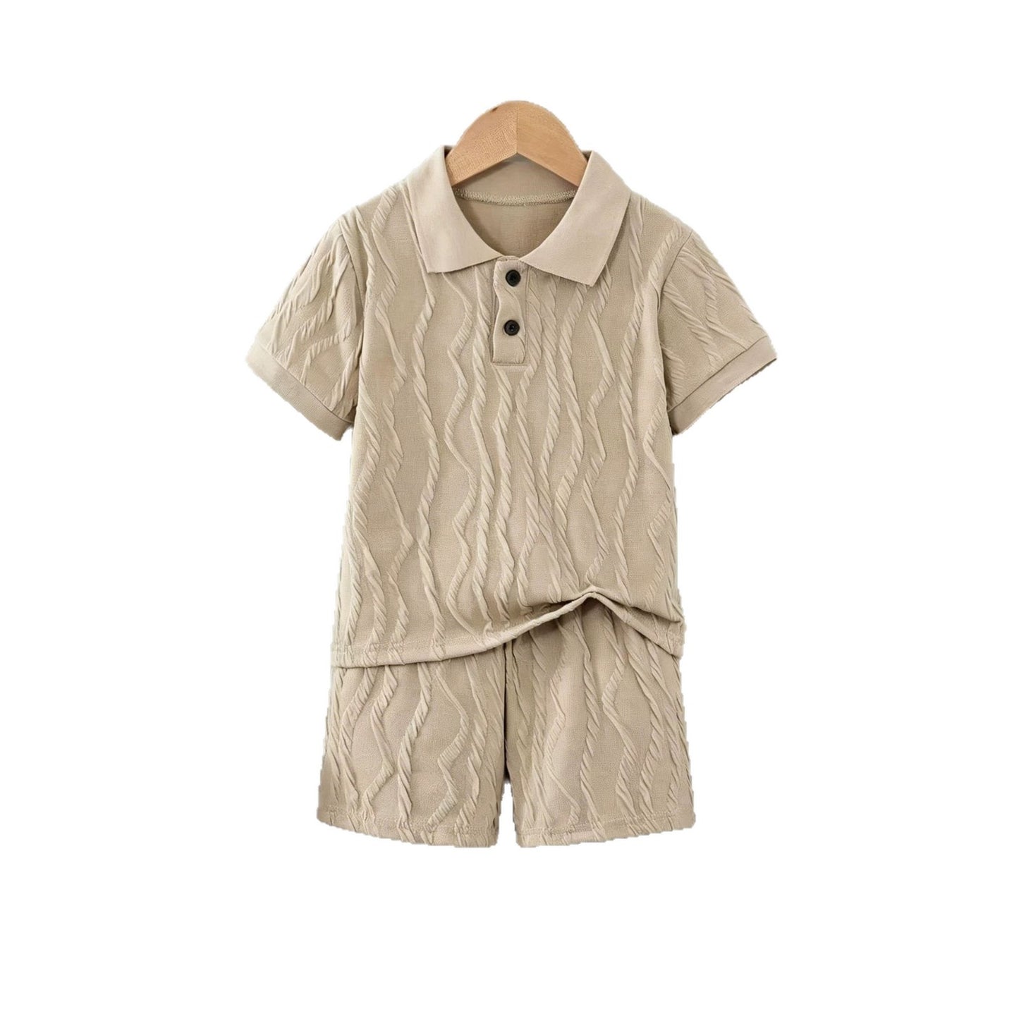 Children's Outfit Set for Boys  Short Pants Two-Piece Casual Stylish Wear
