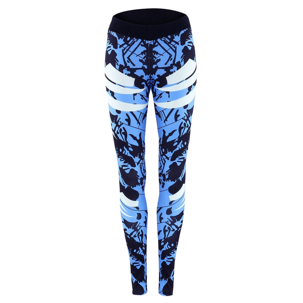 Bedrukte dames sportlegging