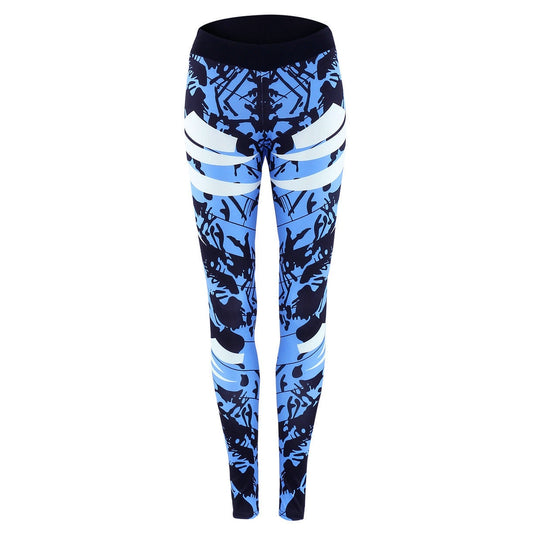 Bedrukte dames sportlegging