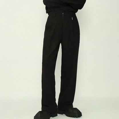 Men's Classic Straight Leg Trousers
