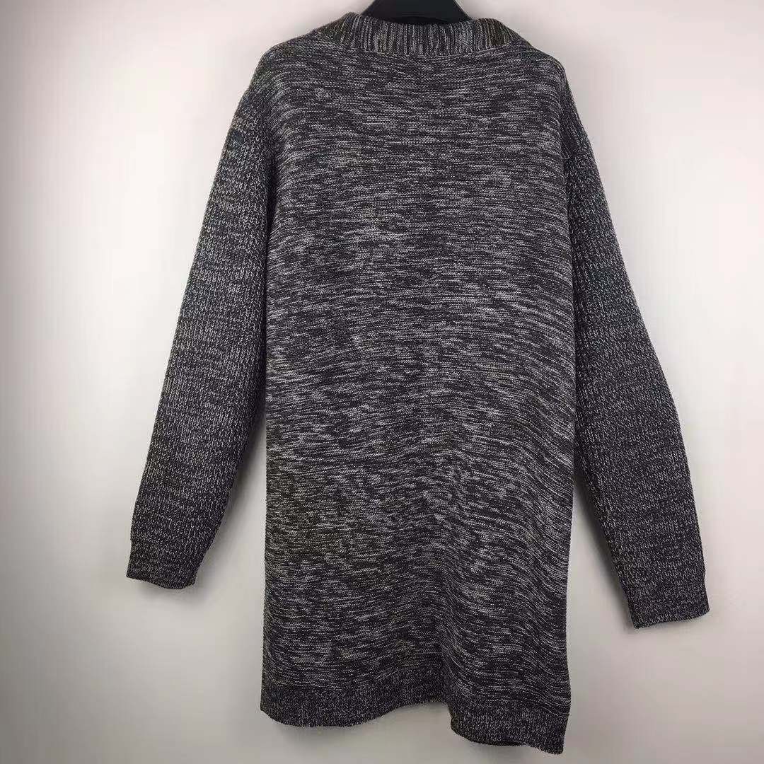 Heren Gebreide Cardigan Met Lange mouwen