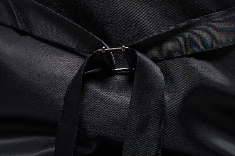 Europees enkelrijs retro vest voor heren