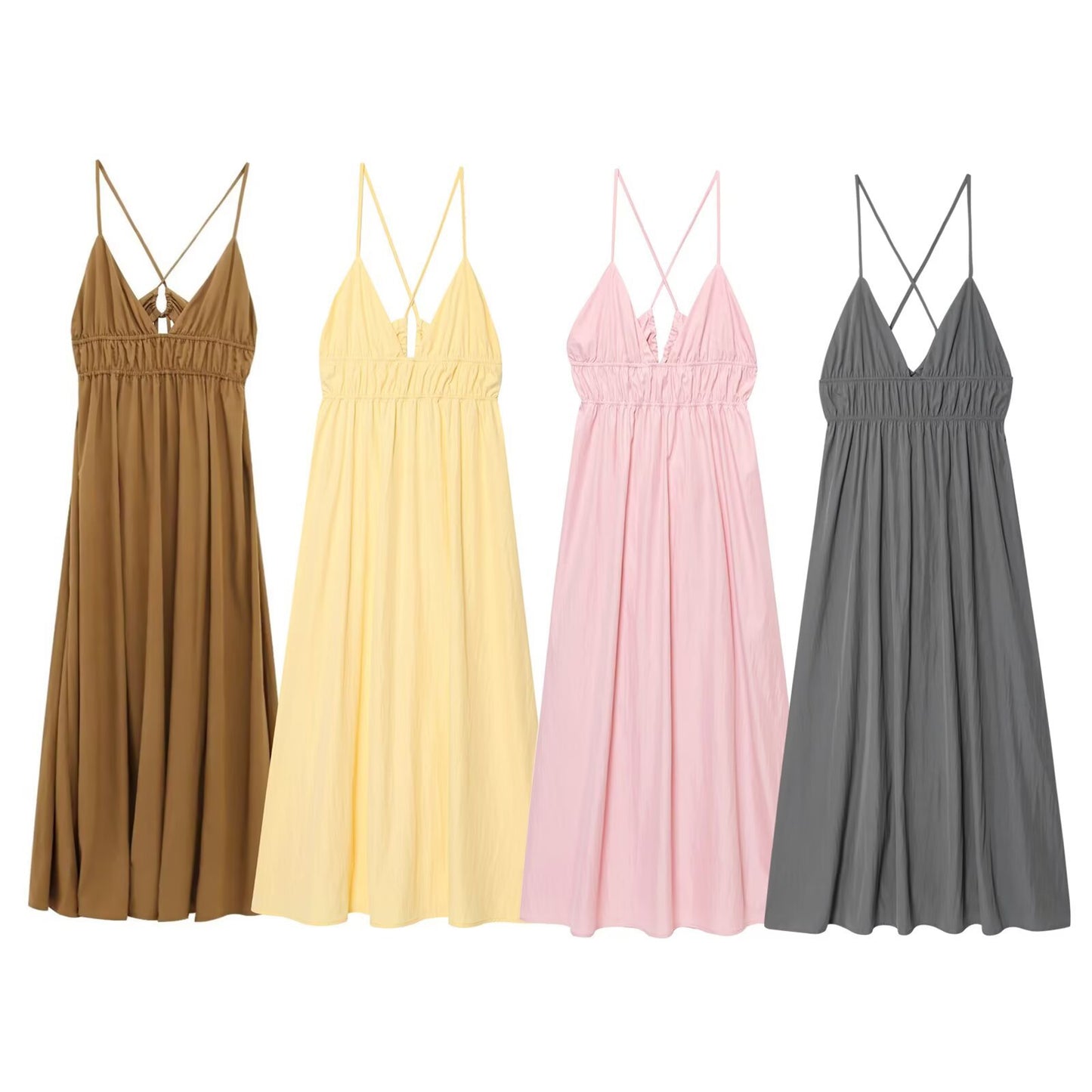 Midi camisole dress