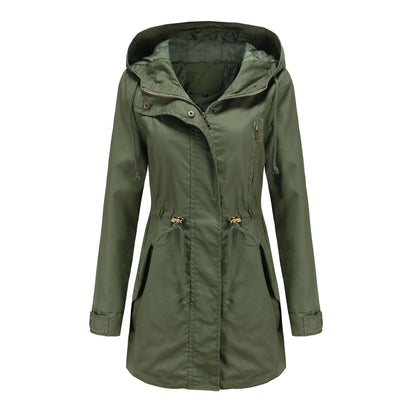 Womens Cotton Hooded Coat