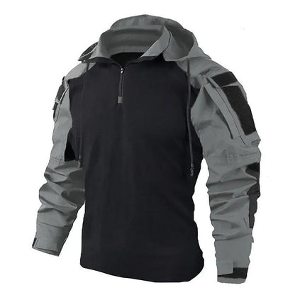 Long-sleeved men's loose tactical outdoor jacket