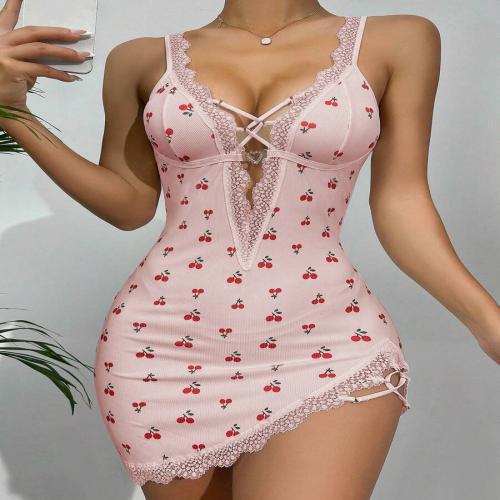 Lace Sling Sleepwear Dress