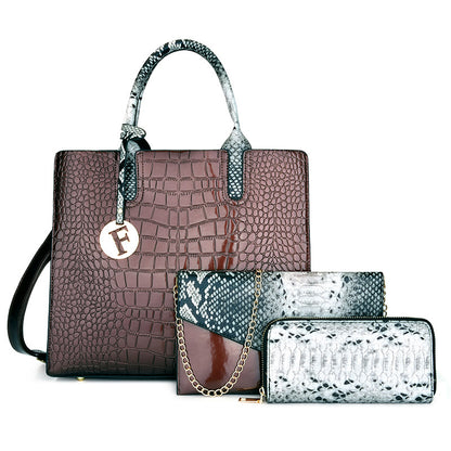 New foreign trade new Korean style fashionable all-match handbag mother and child bag women's shoulder messenger bag large capacity bag