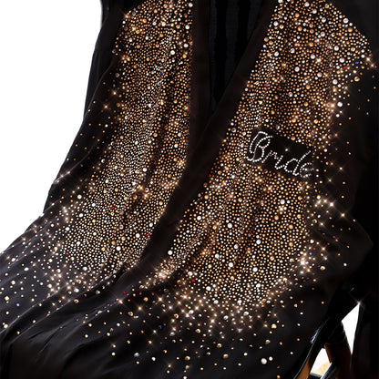 Bruids duster met diamandjes