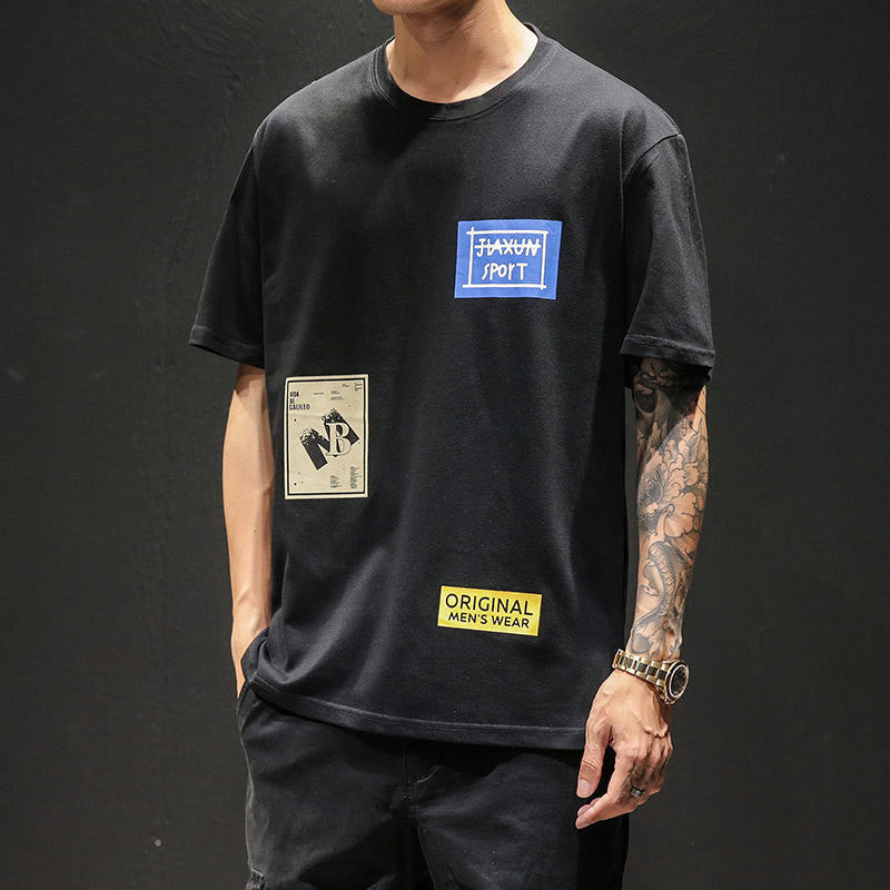 Heren Casual T-shirt met korte mouwen