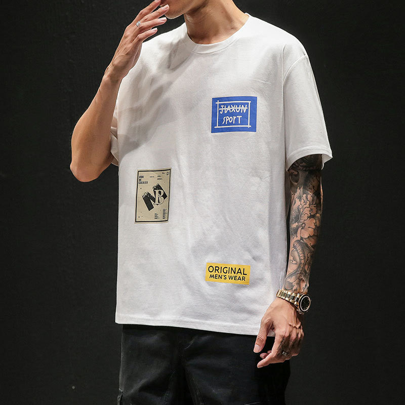 Heren Casual T-shirt met korte mouwen