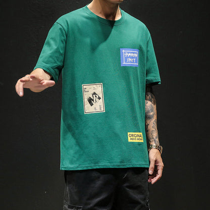 Heren Casual T-shirt met korte mouwen